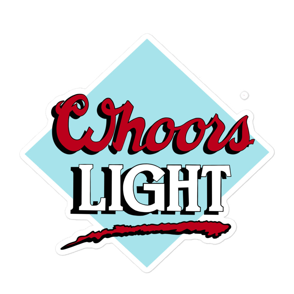 WHOORS LIGHT STICKER