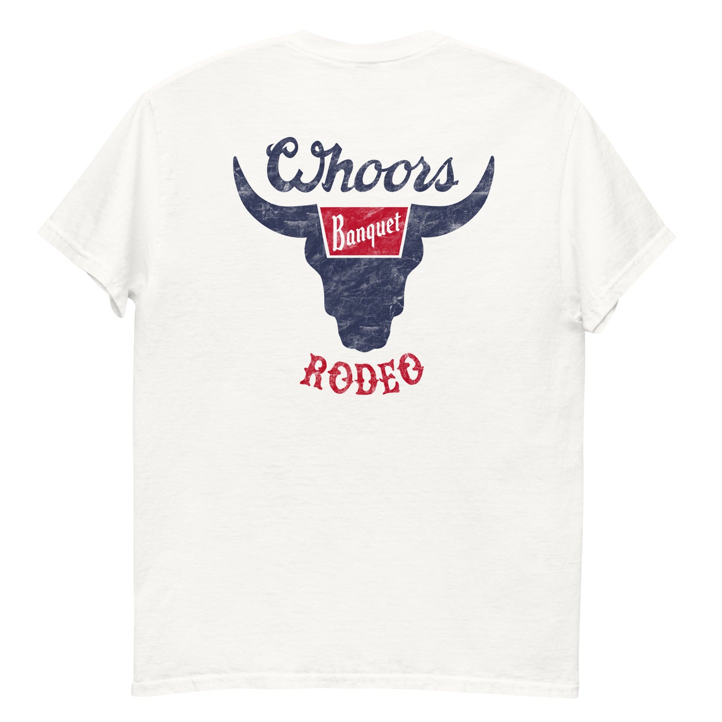 WHOORS BULL TEE LOGO FRONT/BACK