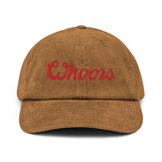 WHOORS VINTAGE CORDUROY HAT