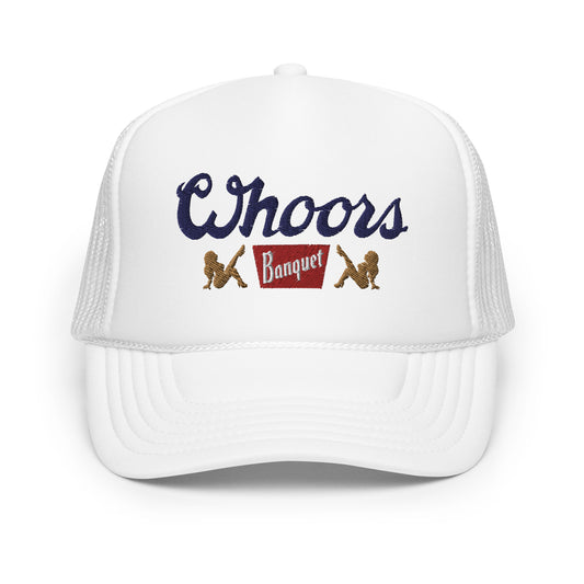 WHOORS BANQUET TRUCKER HAT