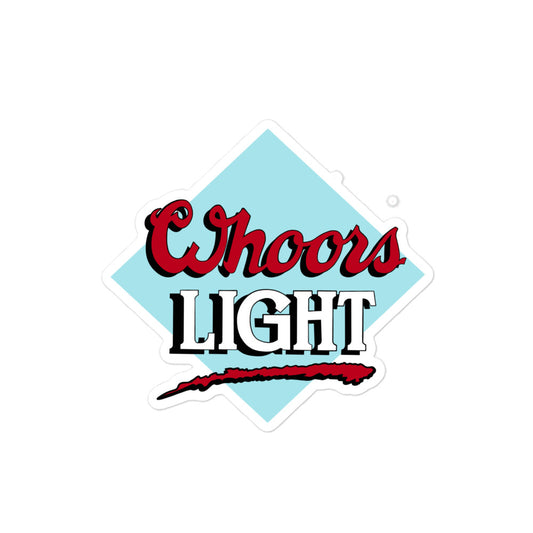 WHOORS LIGHT STICKER