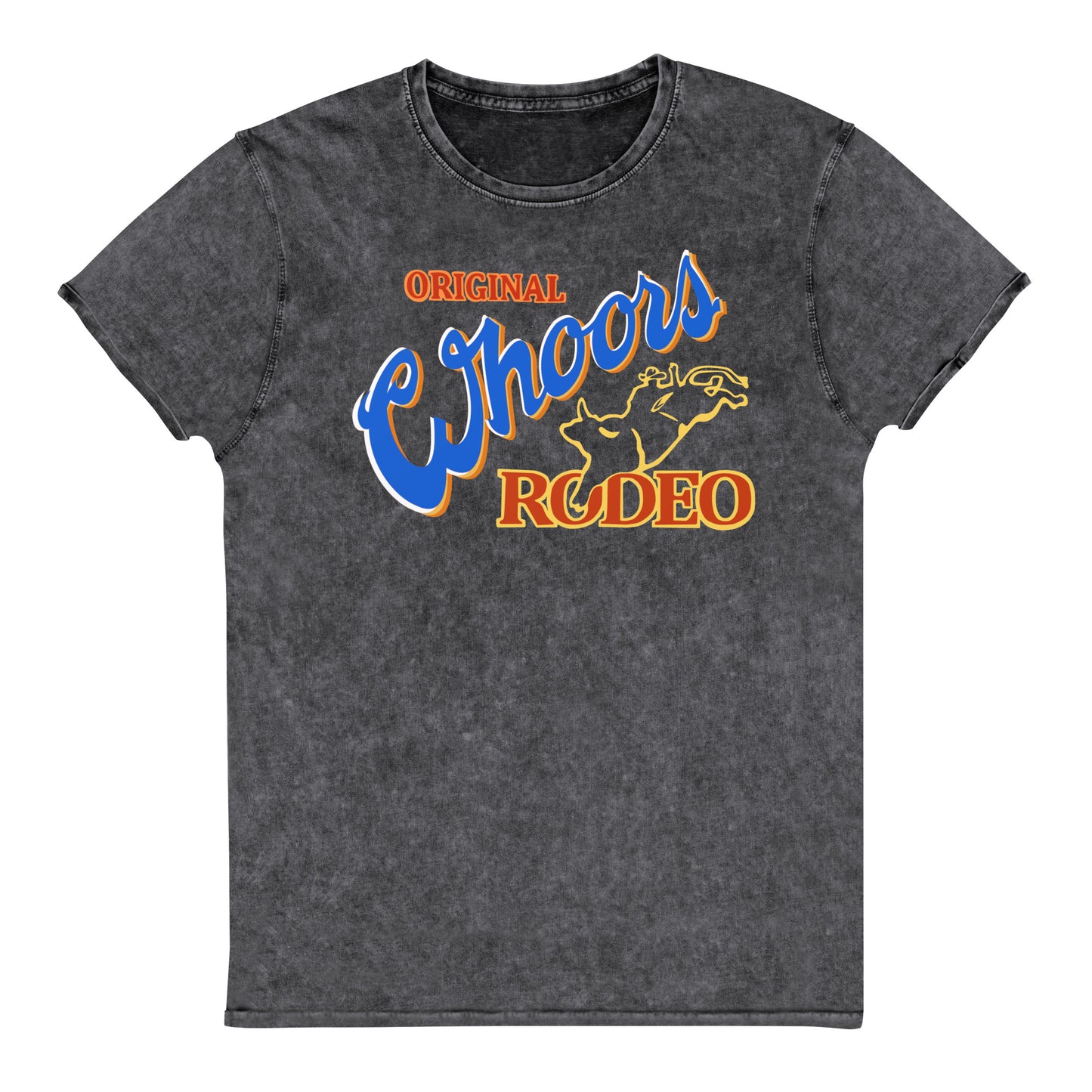 WHOORS RODEO VINTAGE DENIM TEE