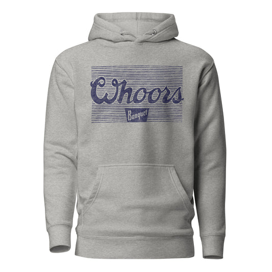 WHOORS FADED HOODIE BLUE