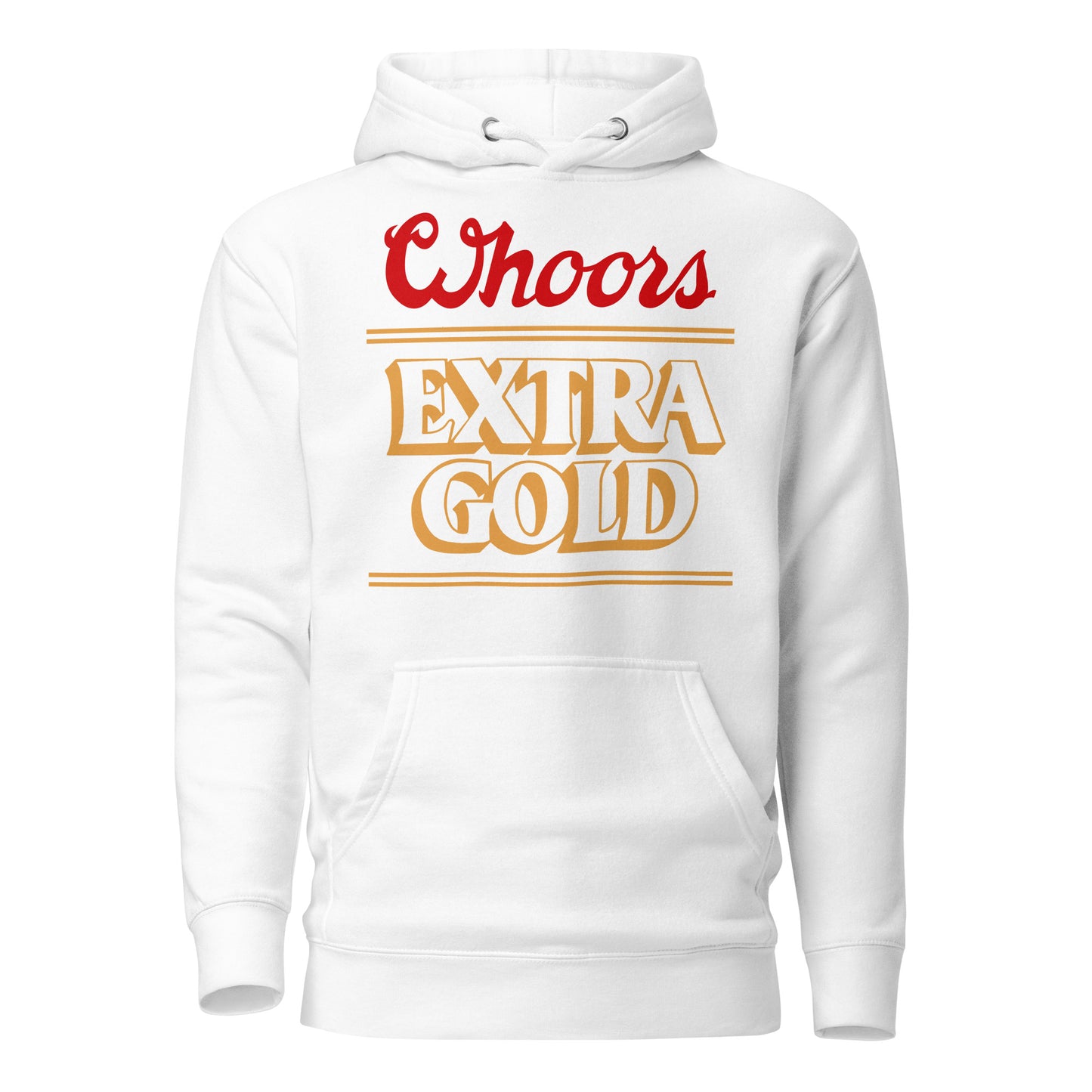 WHOORS EXTRA GOLD HOODIE